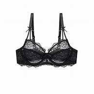 Image result for Lace Trim Underwire Bra