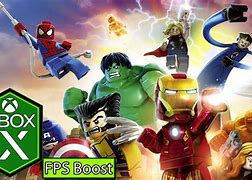 Image result for LEGO Marvel Avengers Game Cover