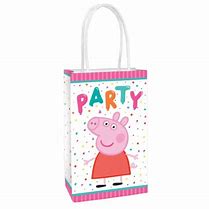 Image result for DIY Peppa Pig Treat Bags