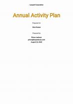 Image result for Free Annual Plan Template