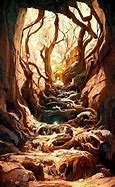 Image result for Inside Cave Forest