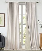 Image result for Small Print Curtains Ivory