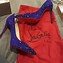 Image result for Purple Christian Louboutin Heels