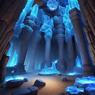 Image result for Glowing Crystal Cave