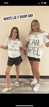 Image result for White Lie Day Spirit Week