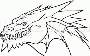 Image result for Dragon Roaring Drawing