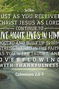 Image result for Colossians 2:6