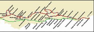 Image result for Us Route 62 Map