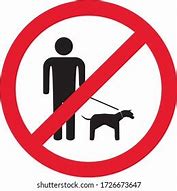 Image result for No Dog Walking