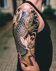 Image result for Koi Tattoo Full Sleeve