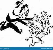 Image result for Chasing Money Cartoon