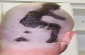 Image result for Funny Hair Men