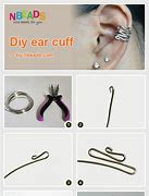 Image result for Easyt Beaded and Wire Ear Cuff DIY