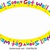 Image result for Get Well Border Clip Art