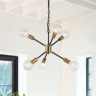 Image result for Slope Ceiling Sputnik Chandelier