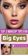 Image result for Makeup with Big Eye Looks