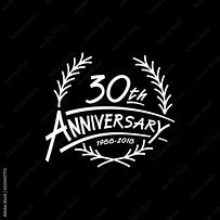 Image result for 30 Years Logo