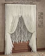 Image result for Lace Curtains for Kitchen Window