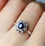 Image result for Art Deco Sapphire Engagement Rings