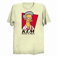 Image result for Kwik E Mart Shirt