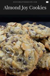 Image result for Recipe for Almond Joy Cookies