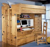 Image result for Loft Bed with Desk