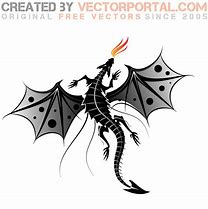 Image result for Fire Dragon Neon Vector