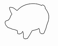 Image result for Pig Template to Print