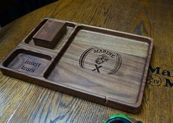 Image result for Wooden Pen Tray EDC