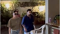 Saif Ali Khan and Kareena Kapoor with Kids spotted at Bandra