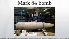 Mark 84 bomb