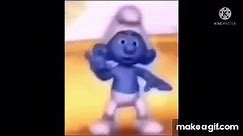 Dancing Smurf meme on Make a GIF