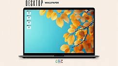 Vibrant Desktop Wallpaper for All Monitors 16:9 Instant Digital Download L Yellow Leaves - Etsy