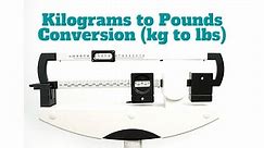 99 Kilograms to Pounds Conversion Calculator (kg to lbs)