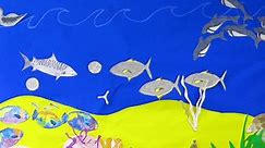 Draw a coral reef mural | Encounter Edu