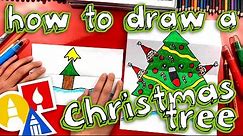 How To Draw A Christmas Tree (Folding Surprise)