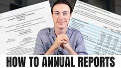 How To Read An Annual Report (10-K)