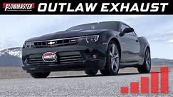 2014-15 Camaro SS 6.2L - Outlaw Axle-back Exhaust System 817686