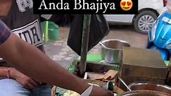 India me first time anda bhajiya | India street food | #nagpurstreetfood #gujaratistreet #southindiastreetfood #reels #chat #Facebook #delhistreetfood #andabhajiya #bhajiya | Aamchi gujarati