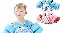 COVACURE Toddler Swim Vest - Swim Float for Girls and Boys 22-66lbs, Toddler Floaties for Child Learn Swiming Training, Infant Safety Swim Aid Jacket for 2-8 Years Old