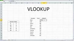 VLOOKUP Excel 2010 (Simple)