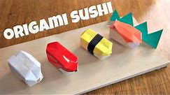 DIY Origami Sushi