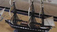 Tallship plastic model " USS Constitution " Revell 1:146