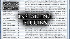 RPG Maker MV - Installing Plugins