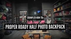 CRUMPLER - See the Proper Roady Half Photo Backpack in...