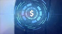 Download business man hand hologram hud projection dollar currency icon for free