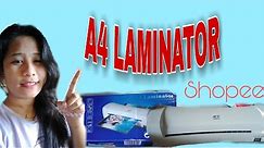 A4 Laminator SL200 [ Review ]