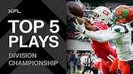 Top 5 Plays XFL Divisional Playoffs - Highlights