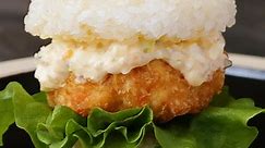 Shrimp Katsu Rice Burger