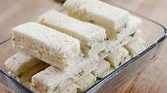 Cucumber Finger Sandwiches